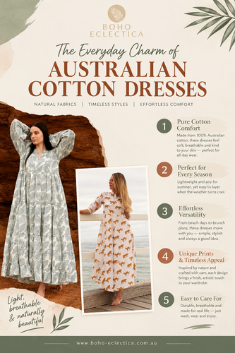 Discover Australian Cotton Dresses for Effortless Everyday Style.2