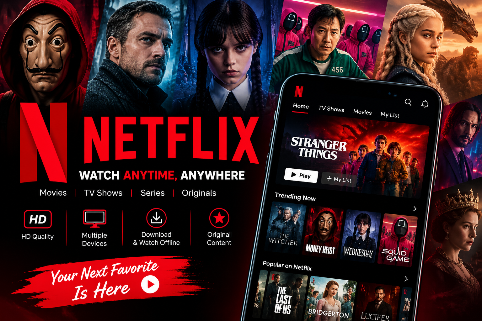 Netflix Streaming App Overview