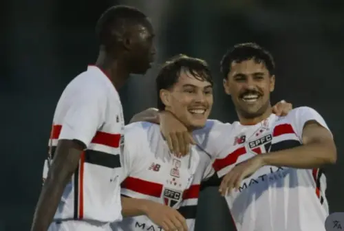 Massacrou! São Paulo goleia por 7 a 0 e avança às quartas da Copa do Brasil Sub-20