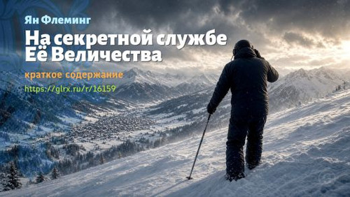 Читать краткий пересказ романа Яна Флеминга «На секретной службе Ее Величества». Ян Флеминг: «На сек.jpg