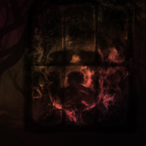 burning house