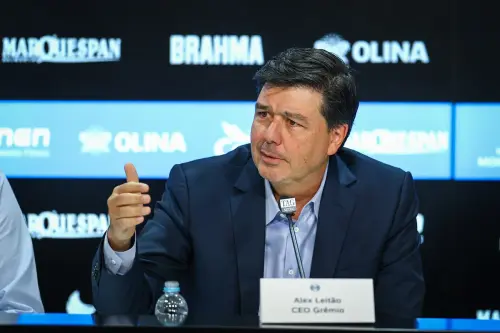 Grave: Grêmio tem dirigente suspenso após críticas à arbitragem