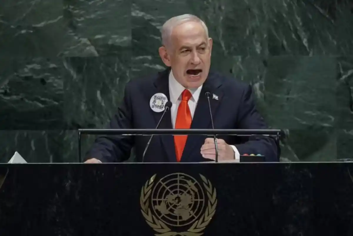 Delegação do Brasil abandona plenário da ONU e deixa Benjamin Netanyahu falando para cadeiras vazias