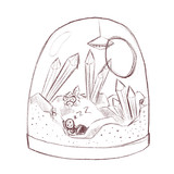 Tiny Alien Terrarium