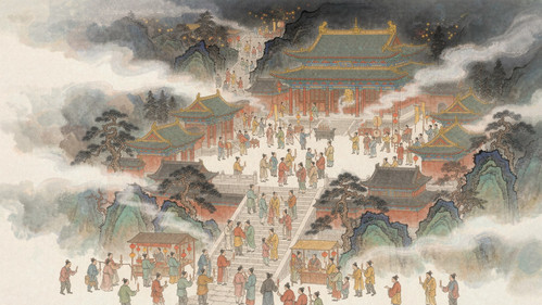 陕西铜川药王山·意象