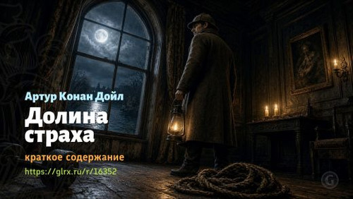 Читать краткий пересказ романа Артура Конан Дойла «Долина страха». Артур Конан Дойл: «Долина страха».jpg