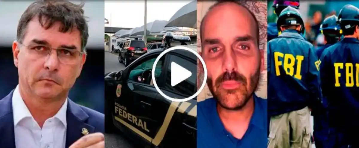 VÍDEO: FBI ACIONADO PRA PRENDER EDUARDO BOLSONARO APÓS PF PEGAR DINHEIRO DO PCC PRO FILME DARK HORSE!!!
