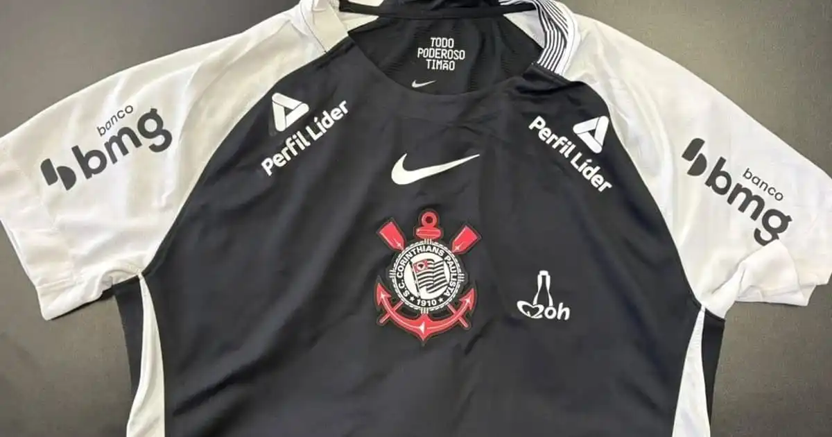 Parceria de 12 títulos: Corinthians renova com a 'Oh a Água' até a temporada 2027