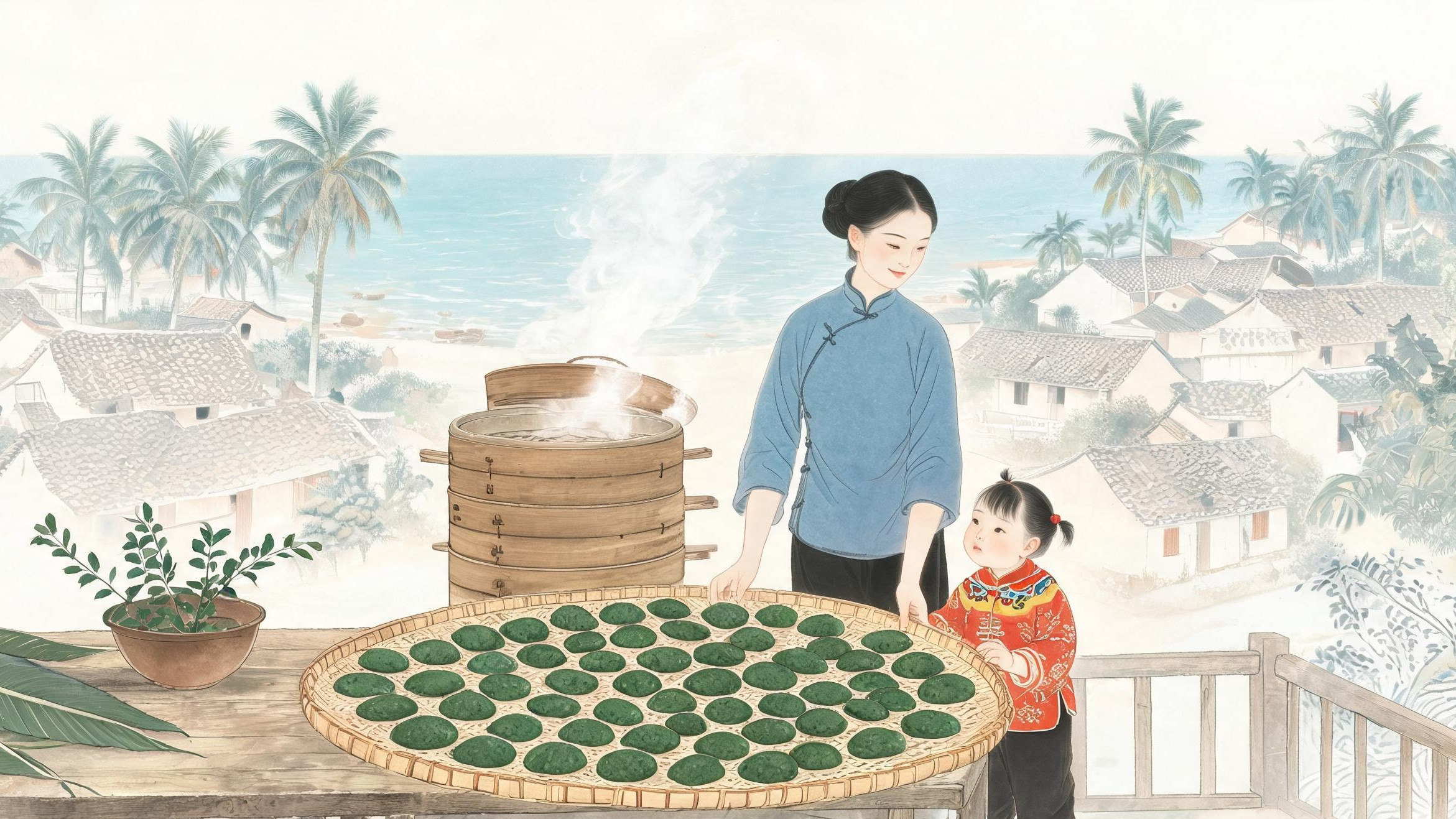 海南鸡屎藤粿·食俗