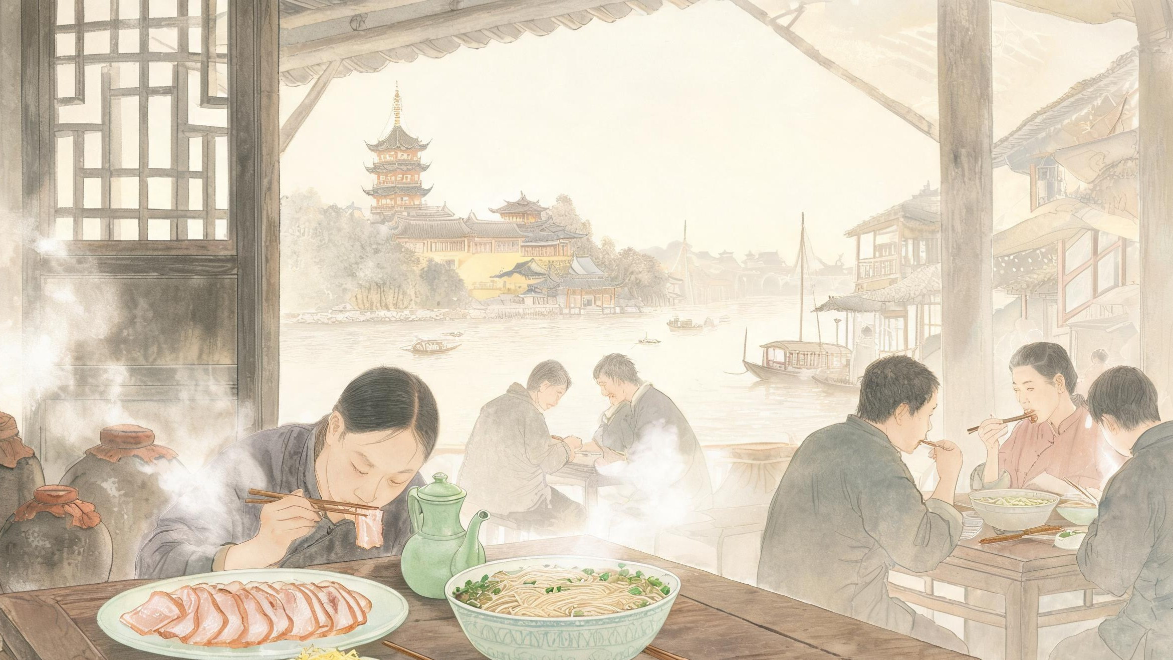 镇江水晶肴肉·食俗