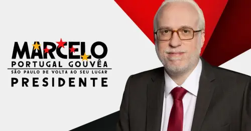 Marcelo Gouvêa lança candidatura à presidência com chapa da oposição