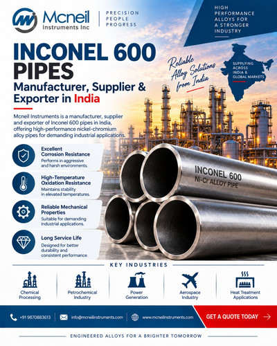 Inconel 600 Pipes Manufacturer, Supplier & Exporter in India | Mcneil Instrument.jpg