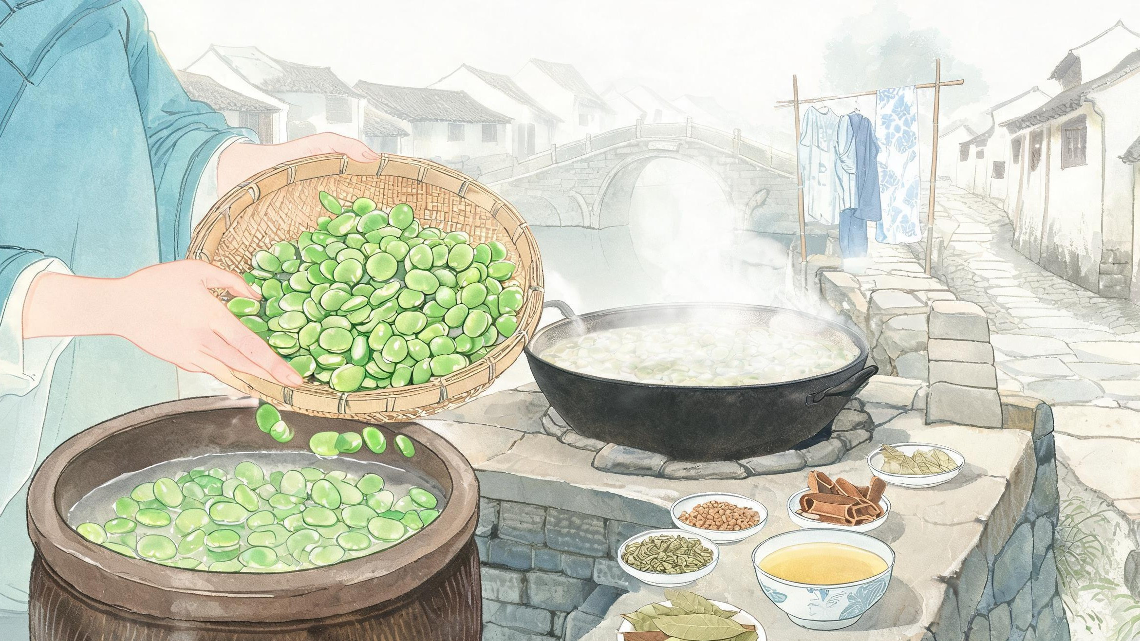 茴香豆·工艺