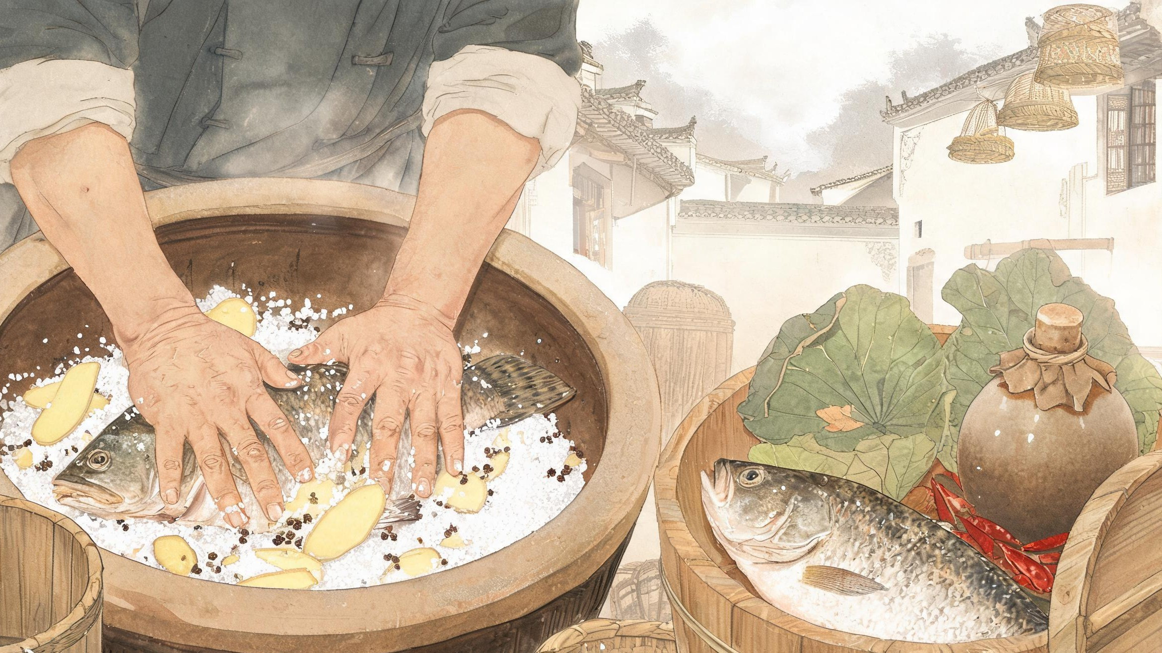 臭鳜鱼·工艺