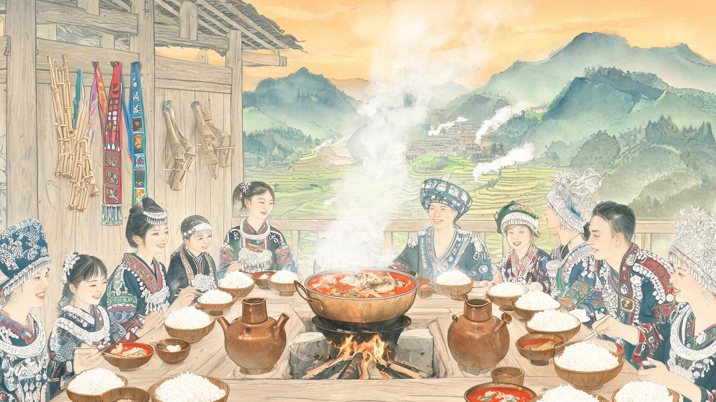 酸汤鱼·食俗