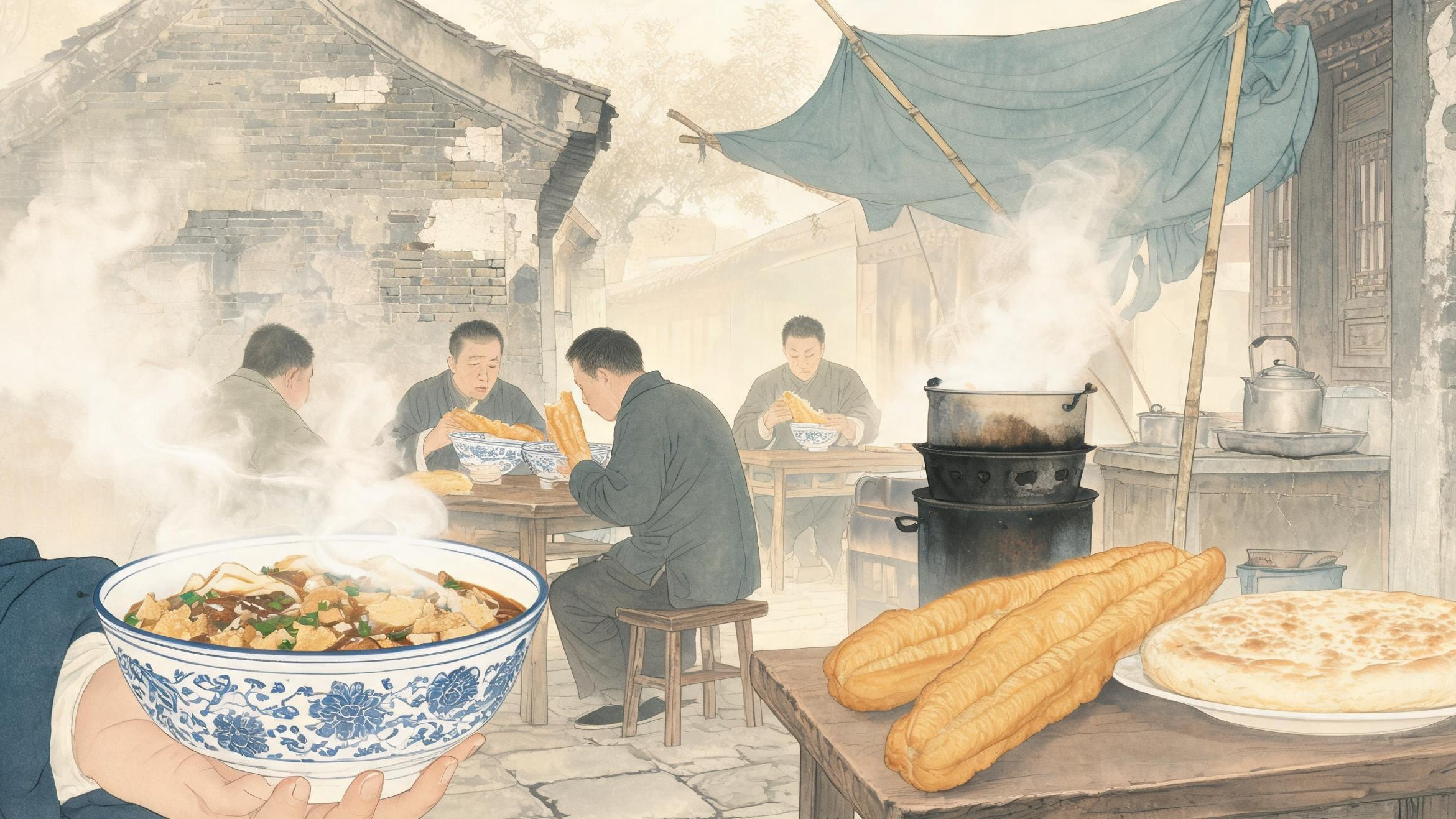 锅巴菜·食俗