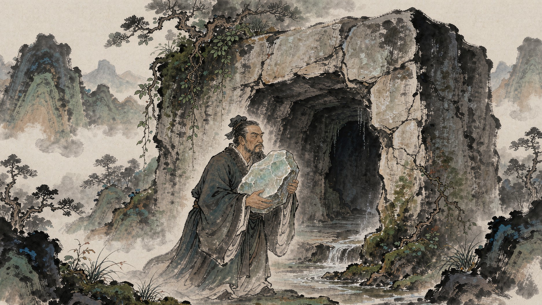 巡检镇·玉印岩细节