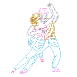 bailar neon1