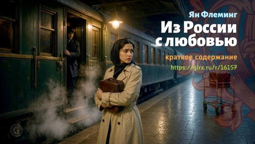 Читать краткий пересказ романа Яна Флеминга «Из России с любовью». Ян Флеминг: «Из России с любовью».jpg