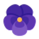icons8 flor violeta 48