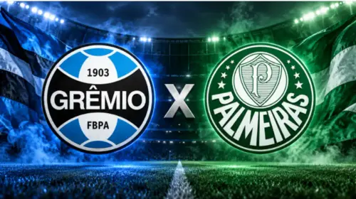 Grêmio x Palmeiras hoje: escalações, arbitragem, onde assistir, horário e desfalques