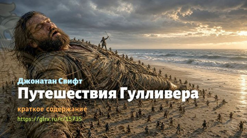 Читать краткий пересказ романа Джонатана Свифта «Путешествия Гулливера». Джонатан Свифт: «Путешестви.jpg