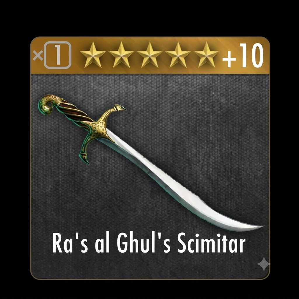 Ra's al Ghul's Scimitar