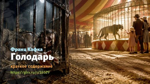 Читать краткий пересказ романа Франца Кафки «Голодарь». Франц Кафка: «Голодарь» Франца Кафки, кратко.jpg
