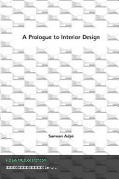 Обложка книги «Пролог к дизайну интерьера» - Samson Adjei