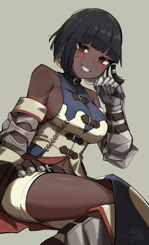  nadia monster hunter and 1 more drawn by mocha mh sample a6572e5f8d86a3a8526fb30393d50855.jpg