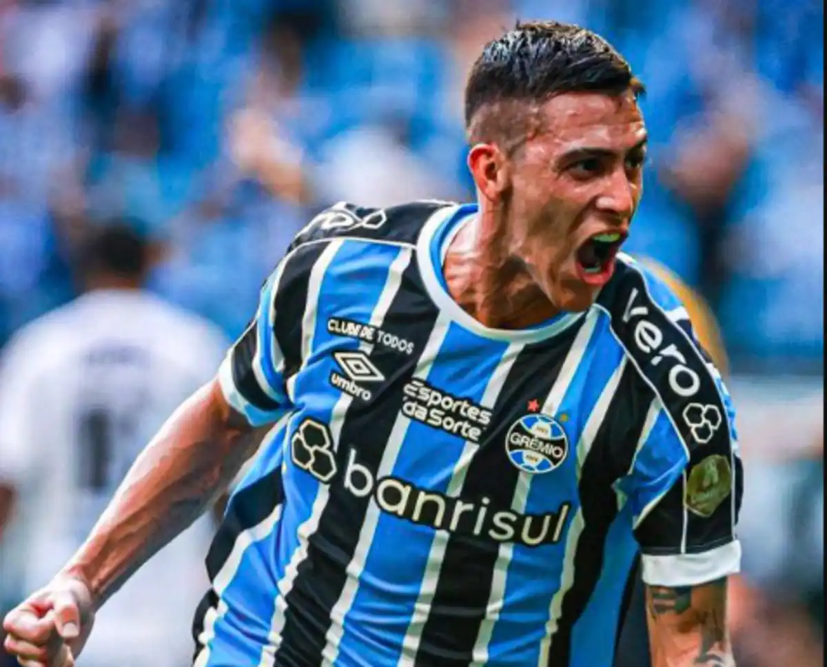 Cristian Pavón brilha como o principal driblador do Grêmio em 2026 com 1,7 finta por jogo