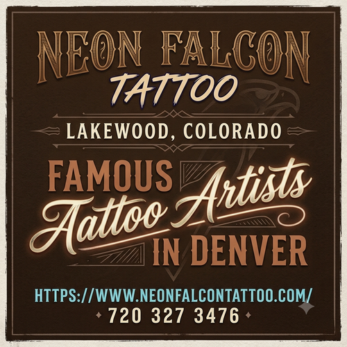 Famous Tattoo Artists in  Denver | Neon Falcon Tattoo.2