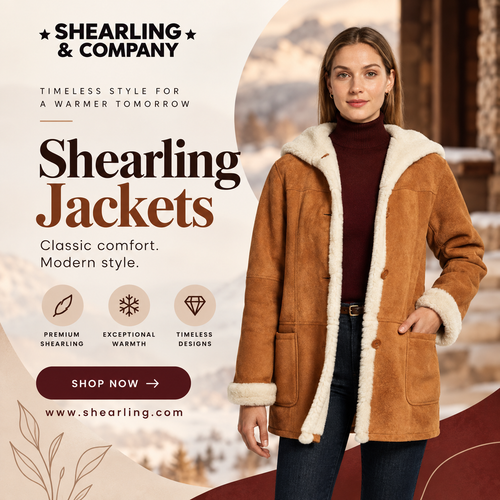Shearling jacket.2