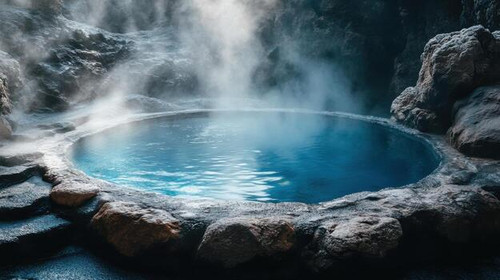 geothermal bath with rock formations free photo.jpg