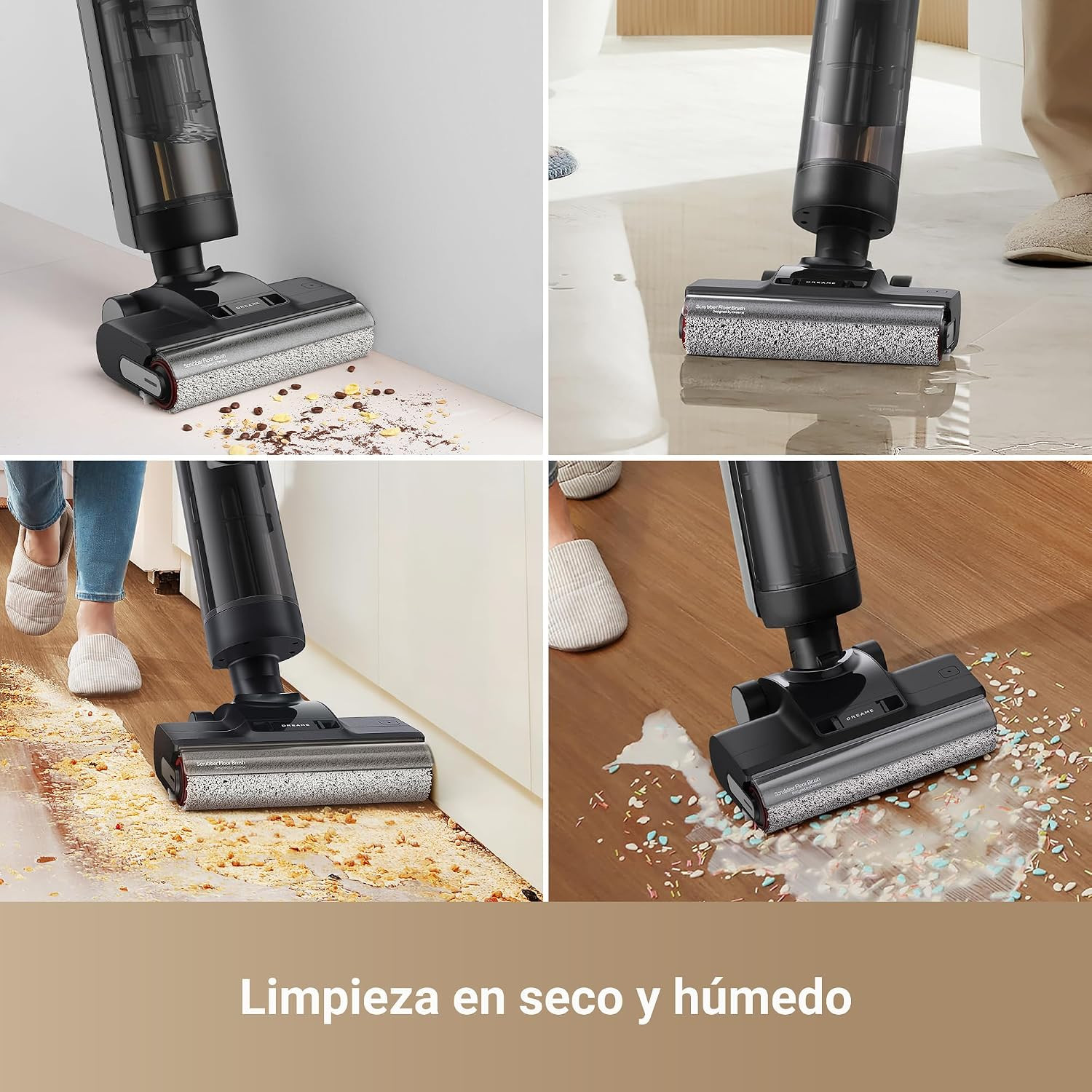 Limpieza en seco y húmedo