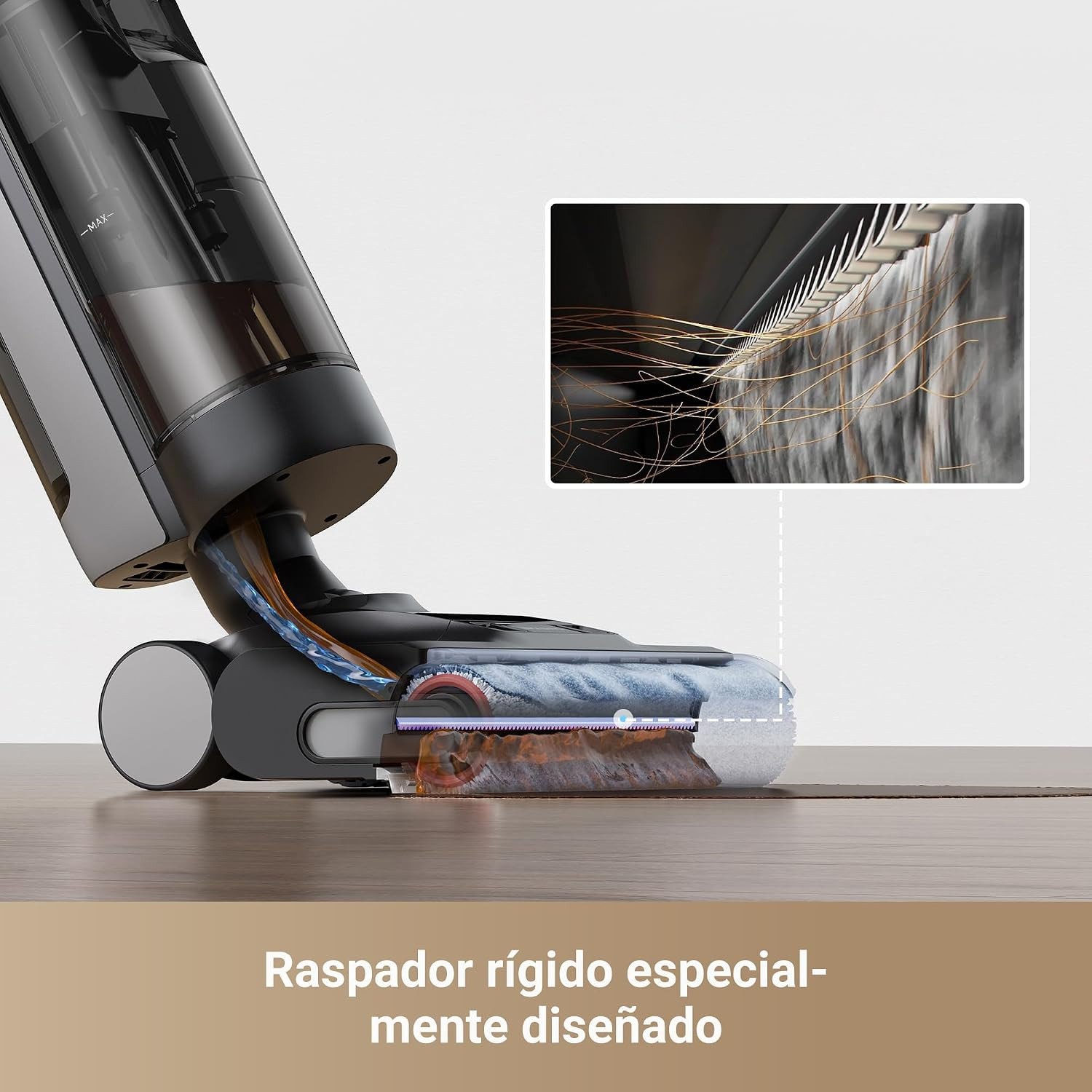 Raspador anti-enredos