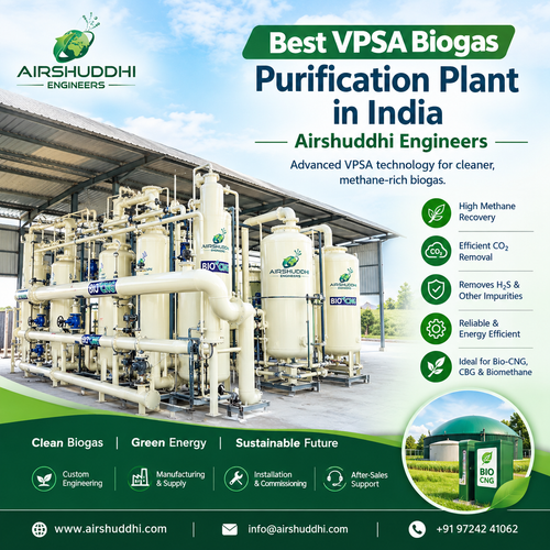 Best VPSA Biogas Purification Plant in India | Airshuddhi Engineers.png