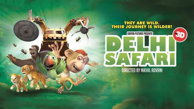 Delhi Safari (2012) BluRay Dual Audio [Hindi-English] DD5.1 480p, 720p & 1080p HD | 10bit HEVC ESub