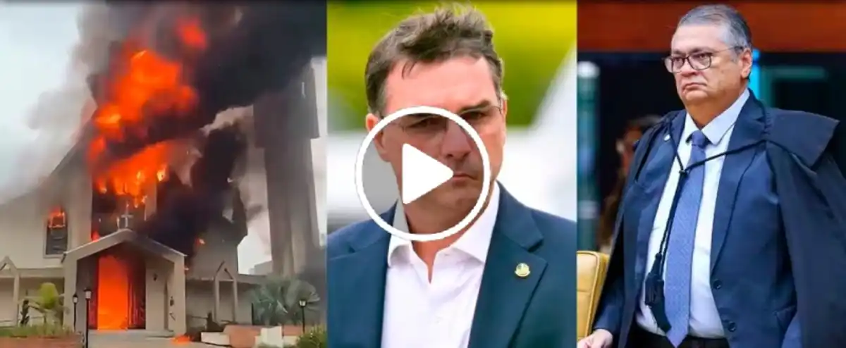 VÍDEO: A MANDO DE FLÁVIO!! BOLSONARISTAS CAUSAM INCÊNDIOS CRIMINOSOS, QUEIMAM IGREJAS E PF É ACIONADA!!!