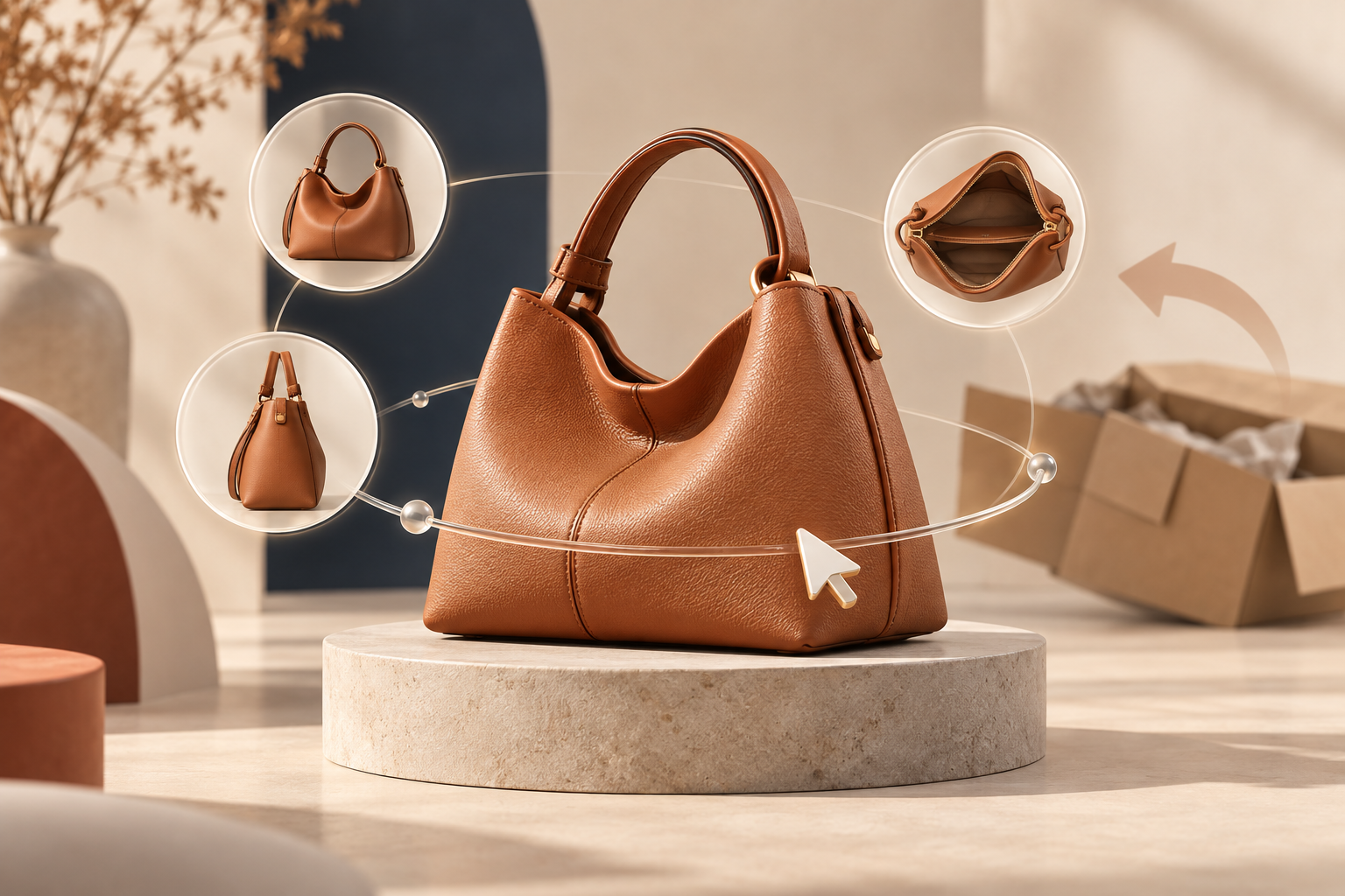 Interactive product viewing for shopper confidence