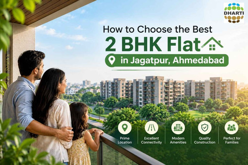 Best 2 BHK Flat in Jagatpur Ahmedabad for Modern Families.1