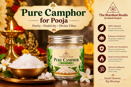 Shop Pure Camphor for Pooja Online at Best Price | The Stardust Studio.2