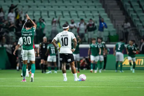 Corinthians é goleado pelo Palmeiras fora de casa