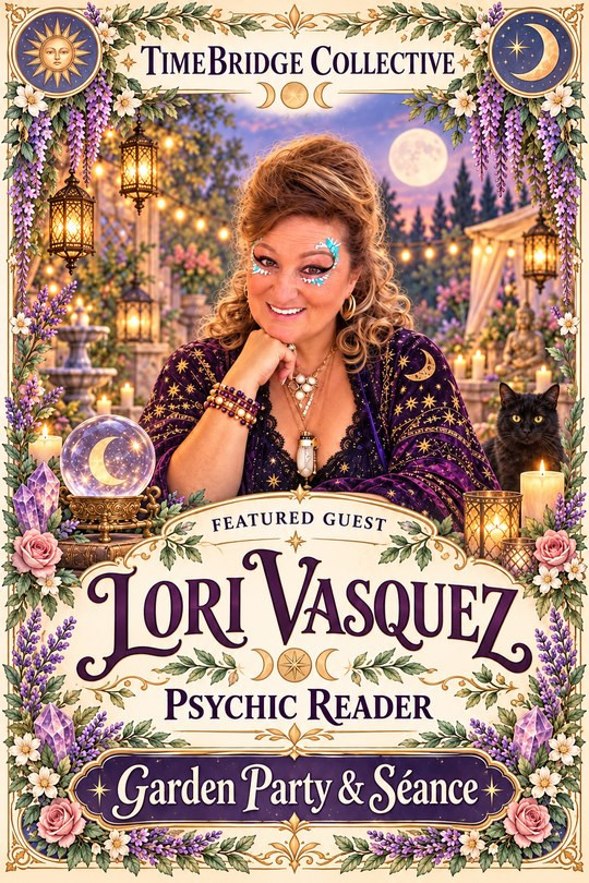 Featured guest Lori Vasquez, Psychic Reader.