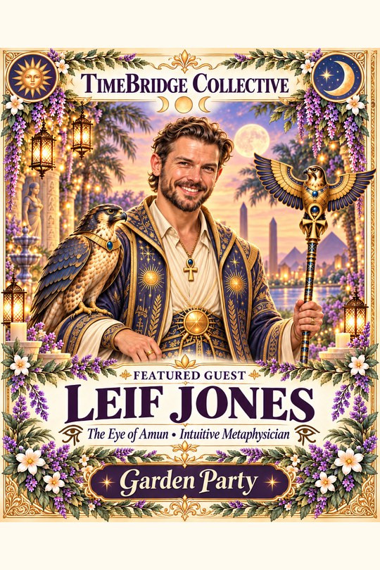 Featured guest Leif Jones, The Eye of Amun, Intuitive Metaphysician.