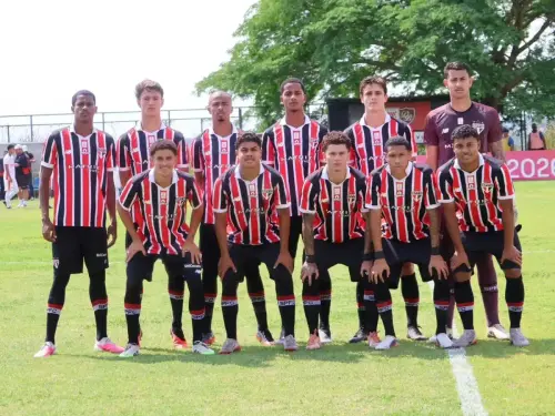São Paulo na Copa do Brasil Sub-20: CBF confirma datas e horários das oitavas de final