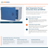 High Temperature Forced Convection Oven LB 10HFCO