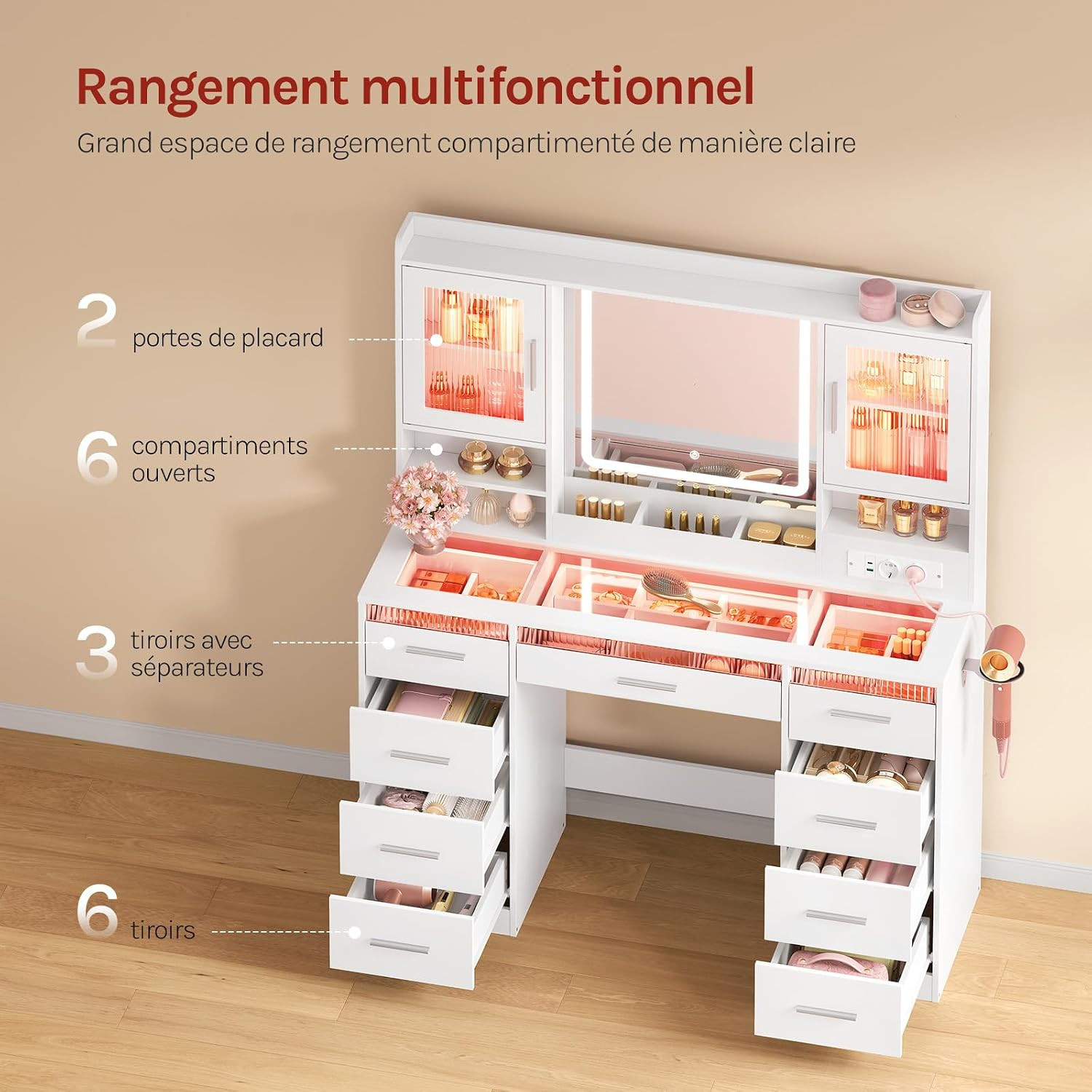 Rangement multifonctionnel