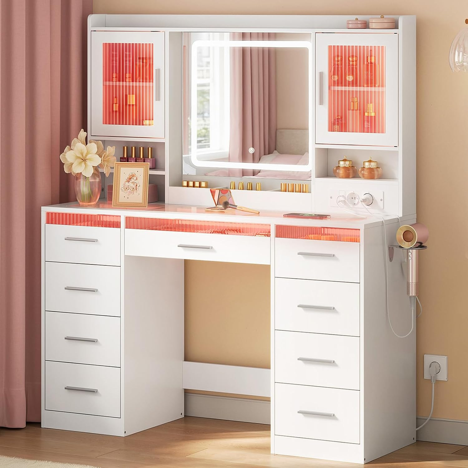 Coiffeuse LED
