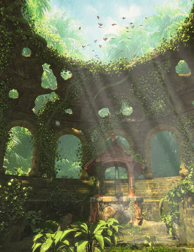 theforbiddenwell00maindaz3d.1